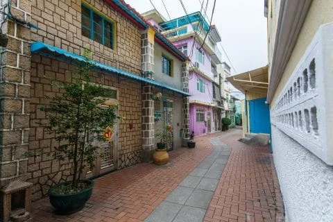 walk in the village of coloane - macao