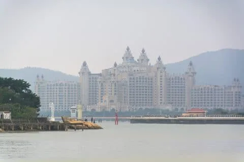 giant casino visible from macau