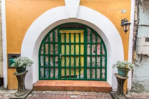 in coloane village - macao