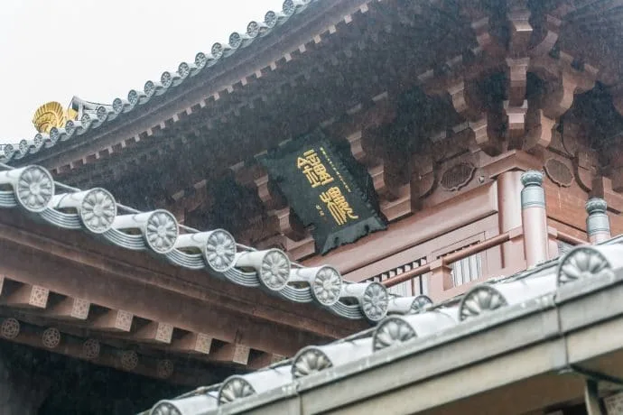 Chi Lin Convent Roof Detail - Hong Kong