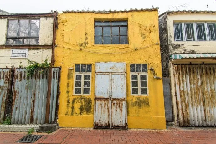 facade village coloane - macao