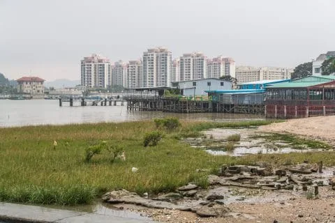 stilt houses coloane village - macao