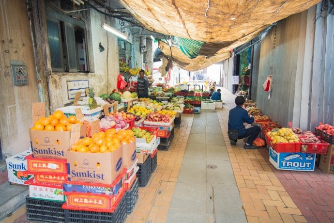 marché village coloane - macao