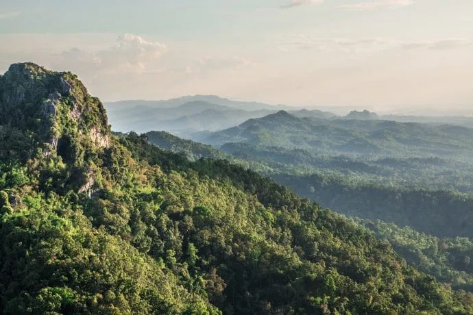 lampang mountain north thailand
