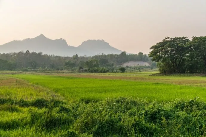 lampang mountain wat chalerm