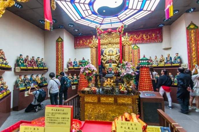 secondary hall che kung temple - hong kong