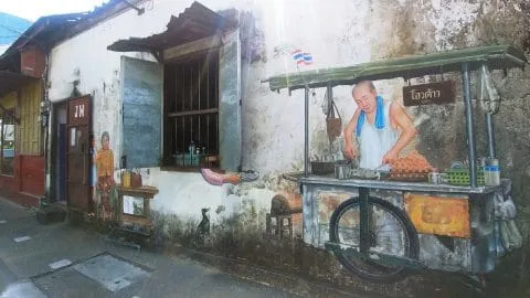 street art phangnga road phuket town