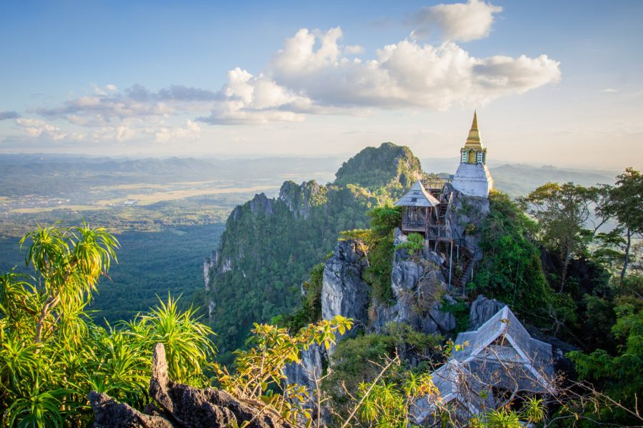 en haut du wat chalerm phrakiat lampang
