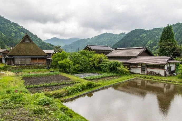 at miyama kayabuki-no-sato village - kyoto prefecture japan