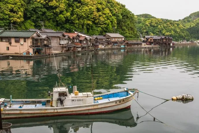 fishing boat ine-cho village - japan