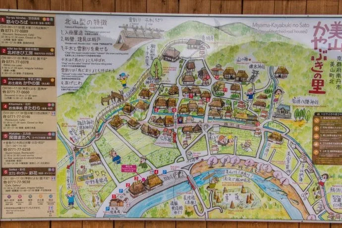 map village miyama kayabuki-no-sato - kyoto prefecture japan