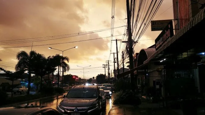 sunset city trang - thailand