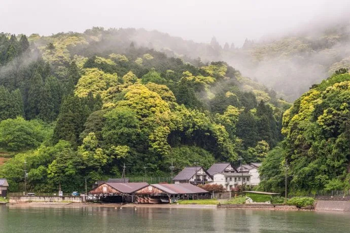 forest colors village ine - japan