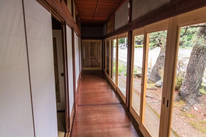 couloir kigusuriya ryokan - miyama japon