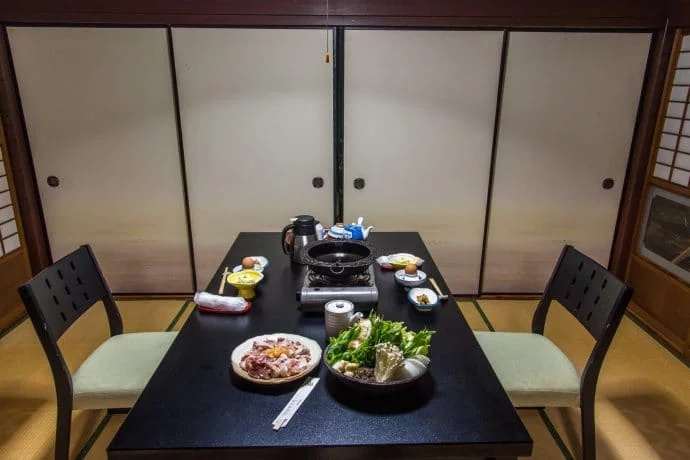 diner kigusuriya ryokan - miyama japon