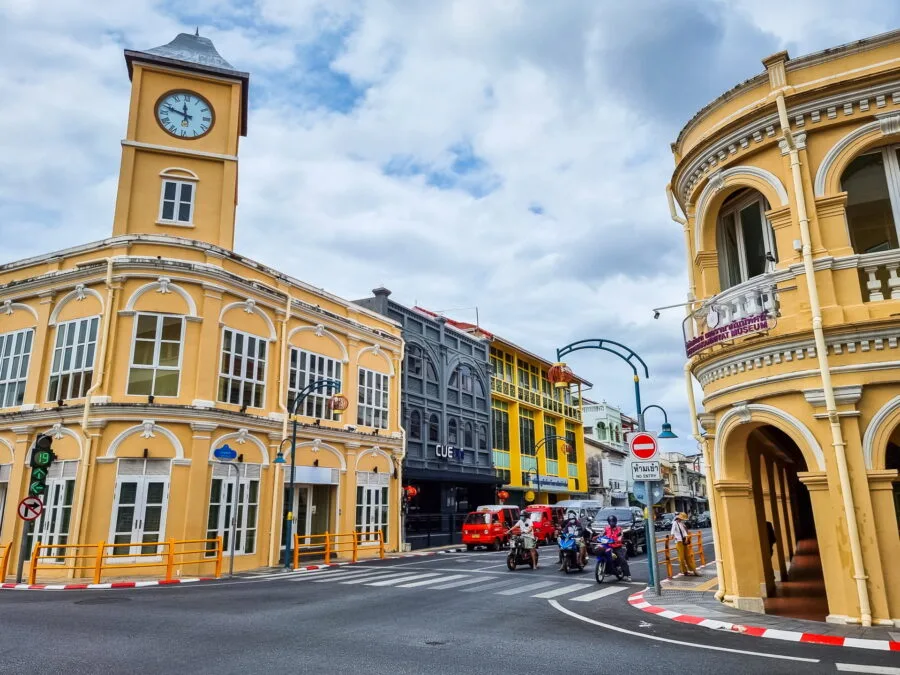 phuket clock old phuket phang nga road