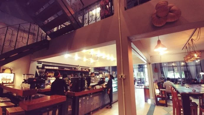 gray interior 18 cafe city trang - thailand