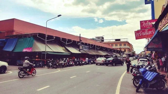 municipal market trang city - thailand