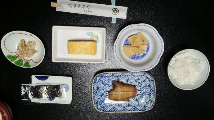 evening meal kigusuriya ryokan - miyama japan