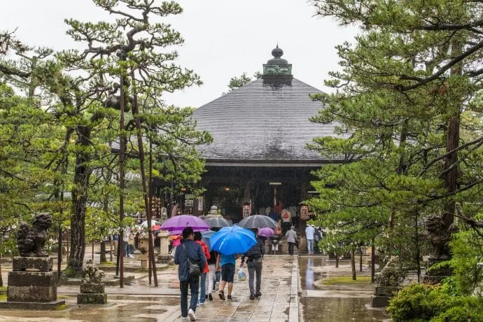temple of wisdom amanoshidate japan