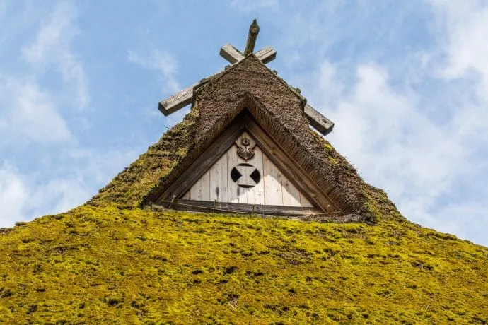 roof village miyama kayabuki-no-sato - kyoto prefecture japan