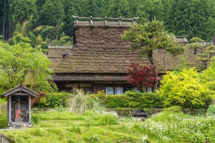 a house in miyama village kayabuki-no-sato - kyoto prefecture japan