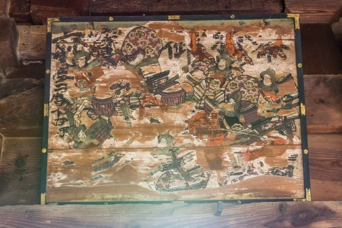 old painting chionji temple amanohashidate japan