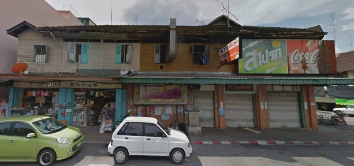 old houses rama vi road trang - thailand
