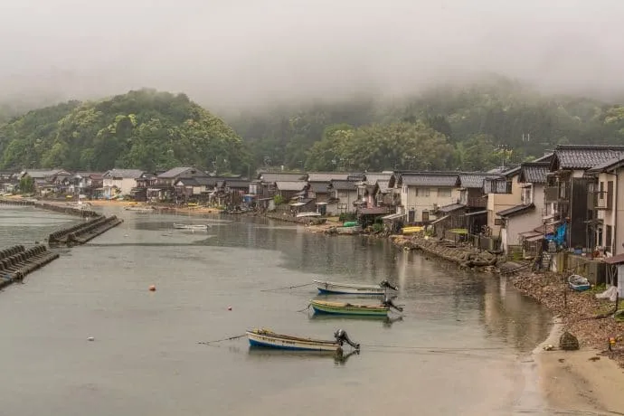 Oshima village near Ine - Japan