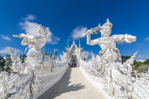 heaven gate passage temple blanc wat rong khun chiang rai