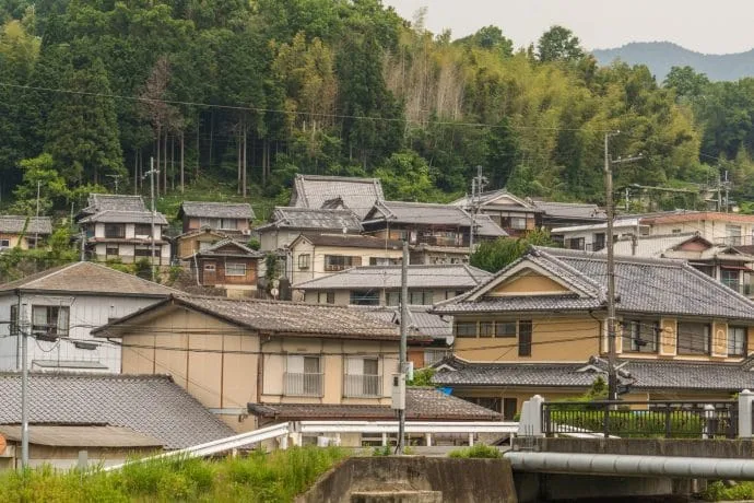 wazuka houses japan