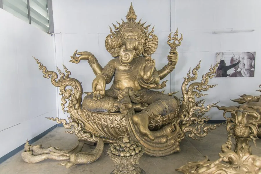 sculpture ganesh artist chalermchai kositpipat