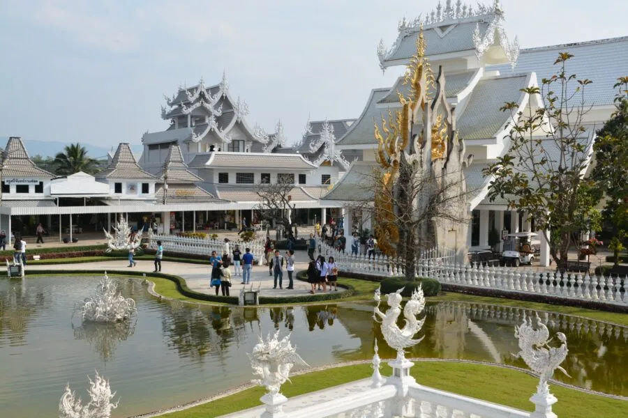 view of Chalermchai Wat Rong Khun Chiang Rai Museum