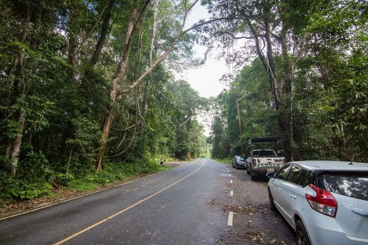 departure trek khao yai - thailand