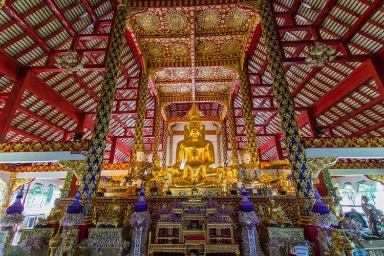 hall wat suan dok - chiang mai