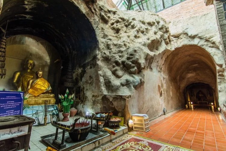 prayer place wat umong - chiang mai