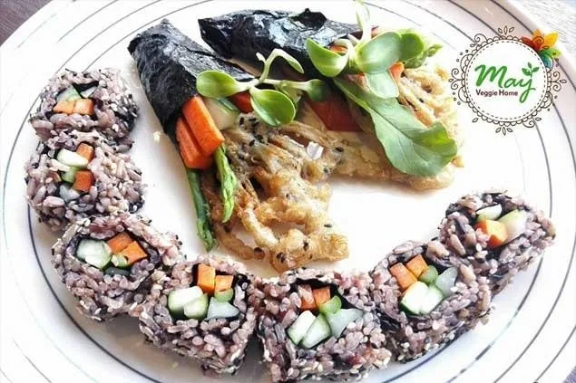dish may veggie home restaurant bangkok