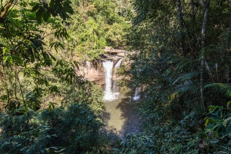 viewpoint haew suwat khao yai waterfall