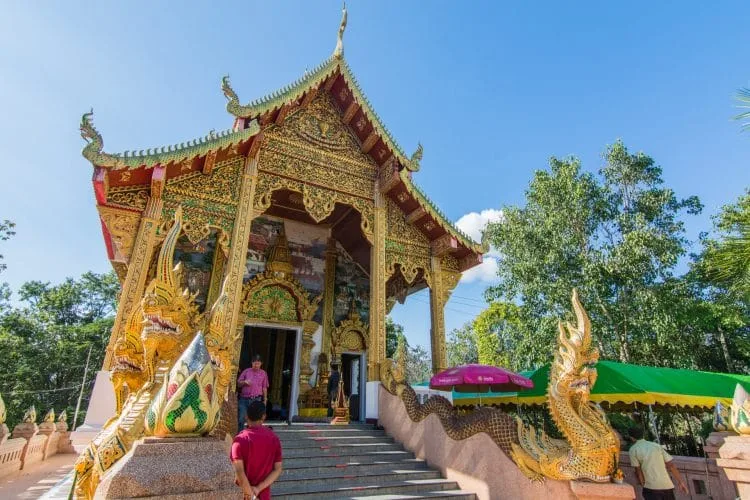 ubosot wat phra that doi kham - chiang mai