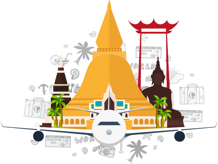 avion banner transports thailande