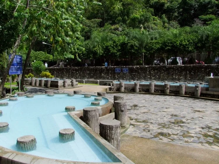 raksa warin hot spring ranong basin - thailand