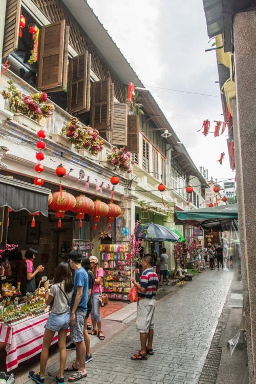 concubine lane - ipoh malaisie