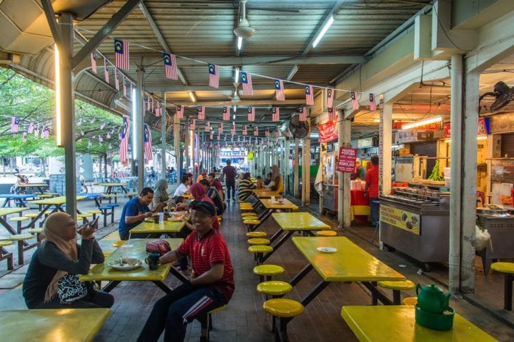 food court medan selera dato tahwil azar ipoh - malaisie