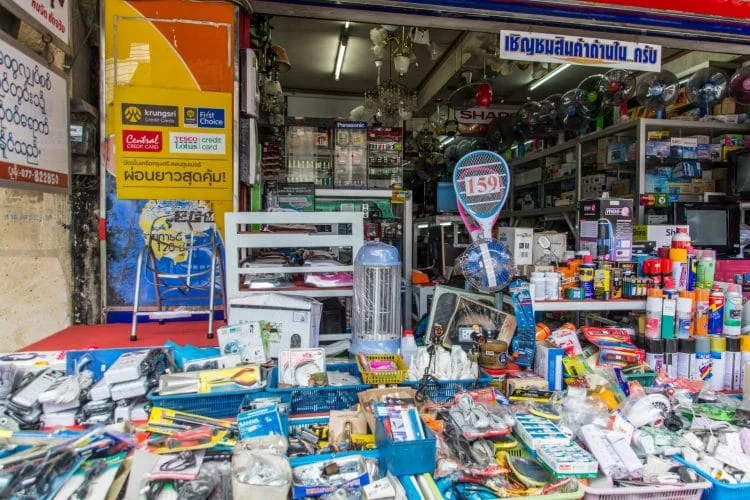 store - ranong - thailand