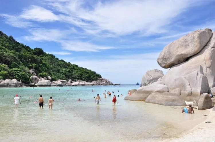 nang yuan beach - koh tao - thailand