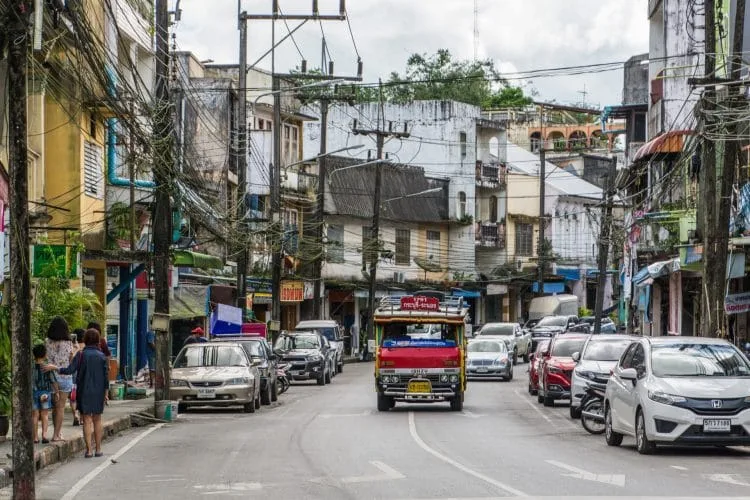 ranong street - thailand