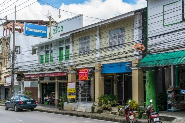 shophouse - ranong - thailand