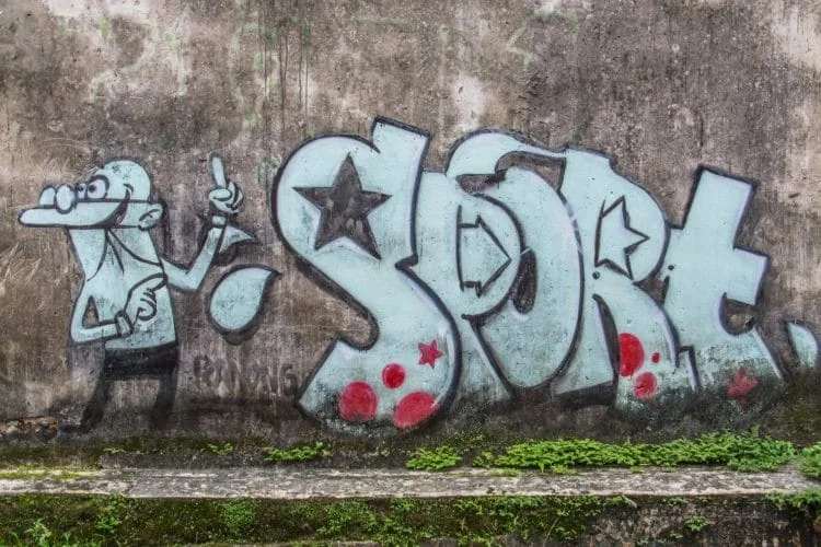 street art - ranong - thailand