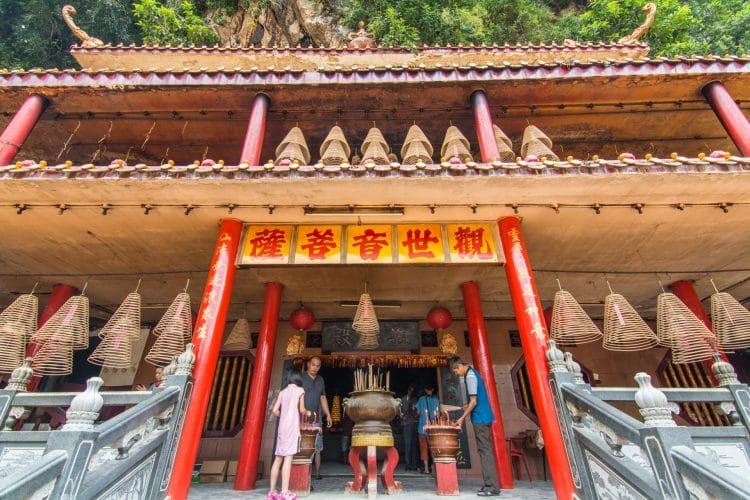 temple chinois ling sen tong - ipoh - malaisie