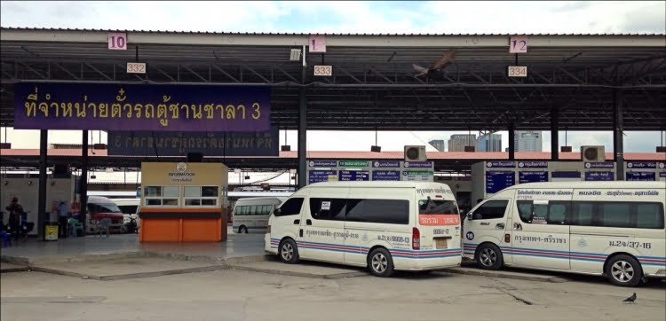 minivan mochit terminal bangkok